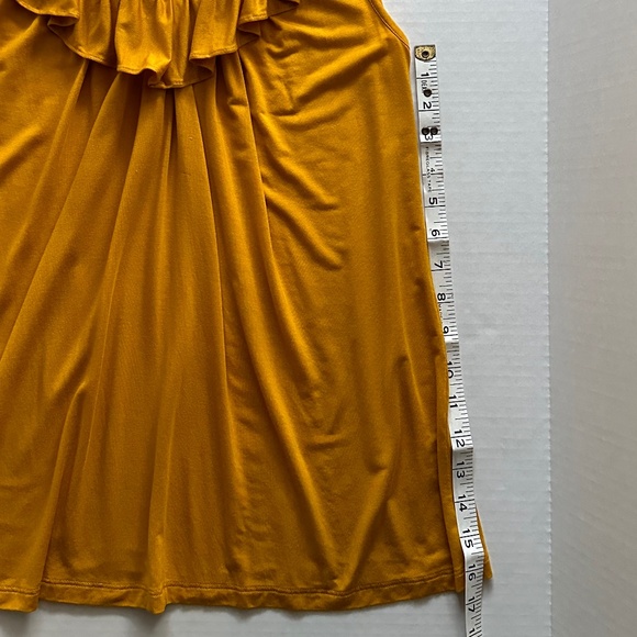 Ann Taylor ruffle smocked v-neck top - Picture 2 of 7